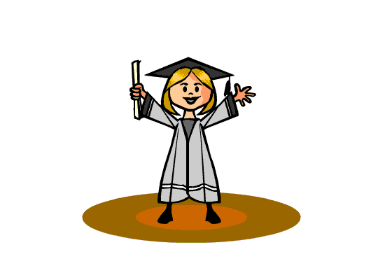 You are viewing the Graduation Animation Clipart Category and the file ...