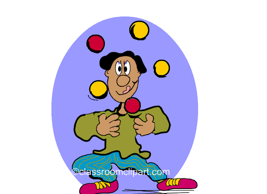 animated juggler clipart - photo #3