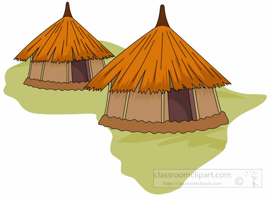 clipart images of hut - photo #46