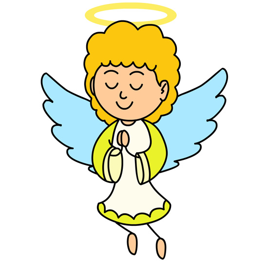 free clipart praying angel - photo #10