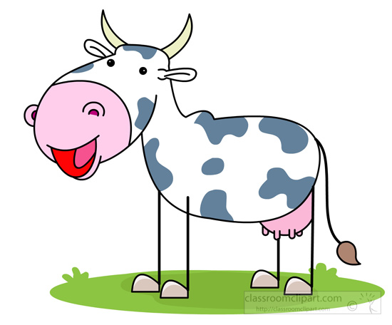 cow eating clipart - photo #38