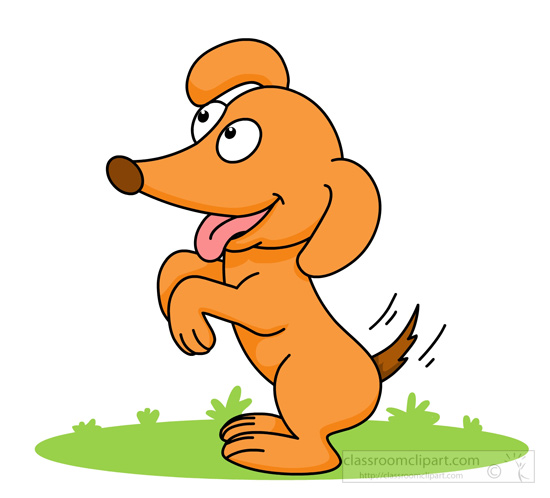 free clipart dog begging - photo #36