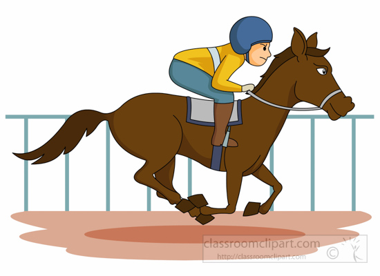 clip art for horse racing - photo #41