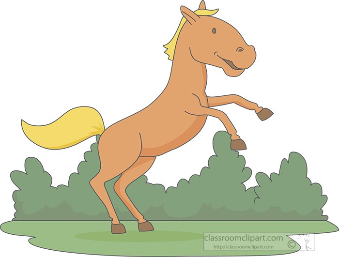 clipart of horse standing - photo #18