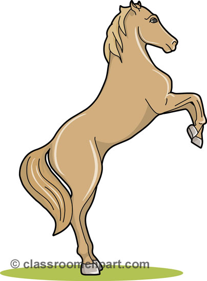 clipart of horse standing - photo #5