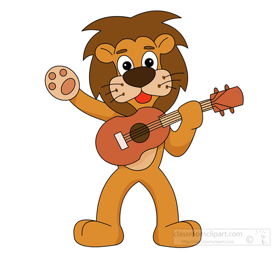 clipart animals playing musical instruments - photo #33