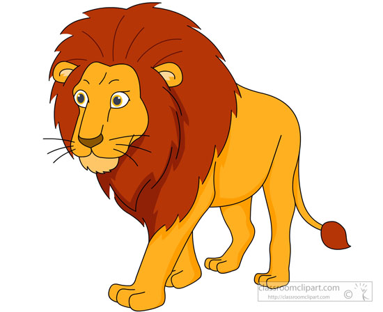 free clipart of cartoon lions - photo #41
