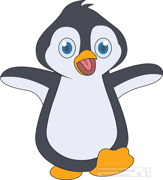 free baby penguin clipart - photo #19