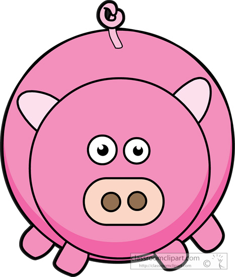 cute pig clipart free - photo #34