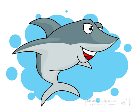 clipart cartoon shark - photo #26