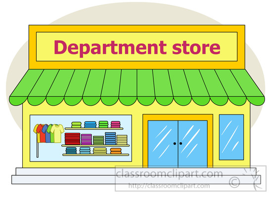 clipart of retail stores - photo #2