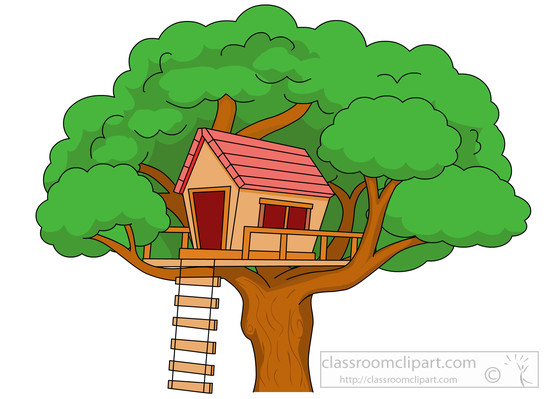 clipart pictures tree house - photo #12