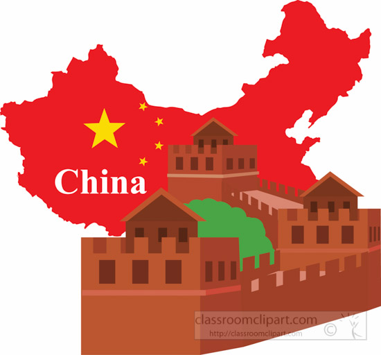 free clipart map of china - photo #22