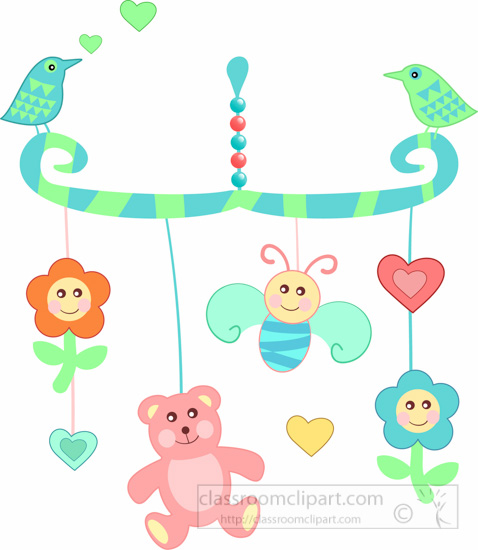 baby mobile clipart - photo #4