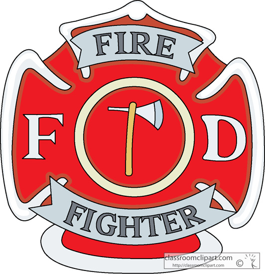 fire badge clip art - photo #3