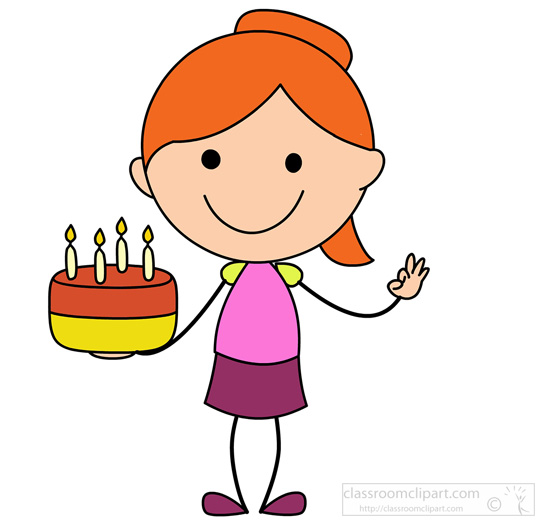 free clipart birthday girl - photo #23