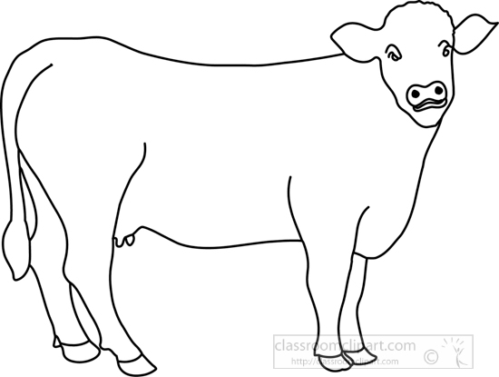 clipart of cattle