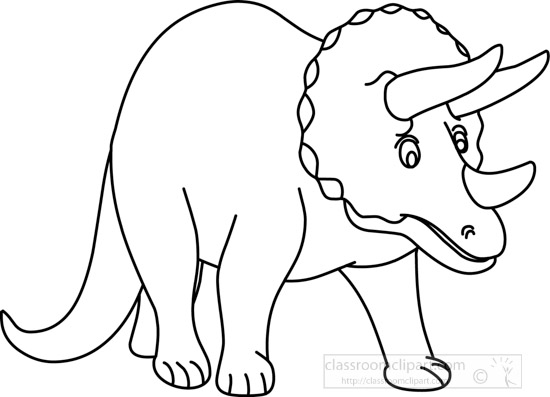 free black and white clipart of dinosaurs - photo #8