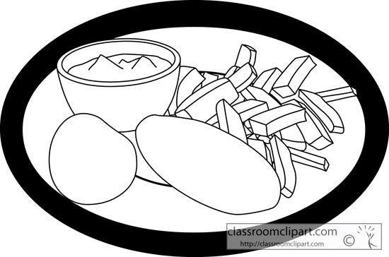 fish plate clipart - photo #26