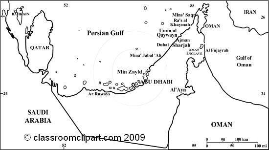 clipart of uae map - photo #18