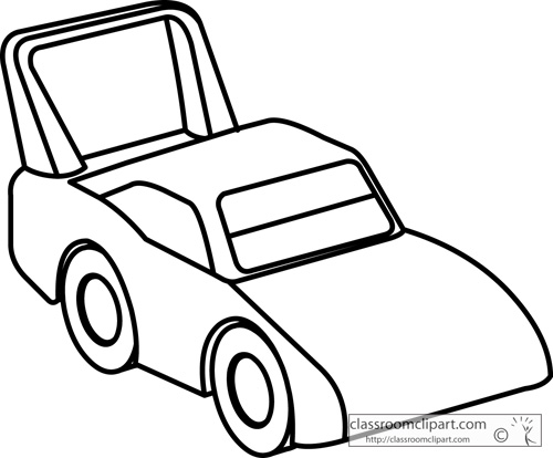 toy car clipart black and white - photo #25
