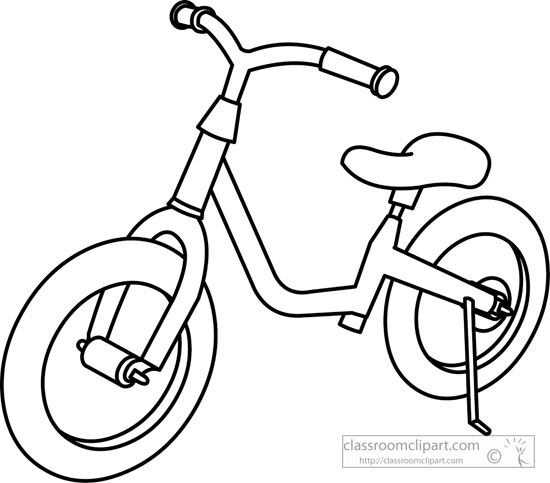 bicycle clipart black and white - photo #15