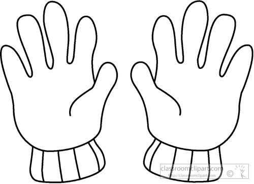 clipart of gloves - photo #49