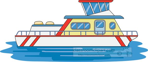 clipart boat on water - photo #3