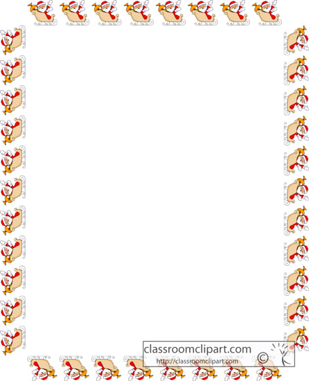 christmas clipart borders free for mac - photo #49