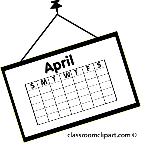 teacher calendar clipart - photo #41