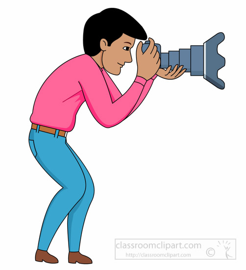 clipart woman with camera - photo #3