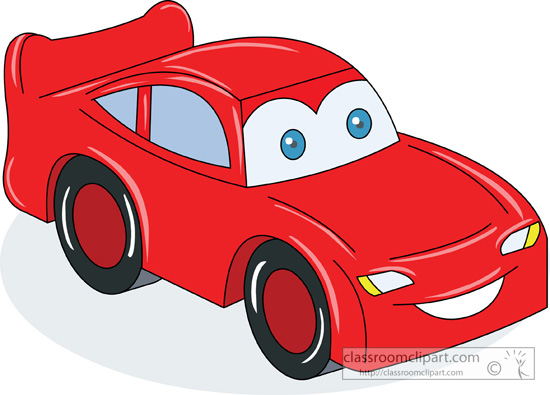 free red car clipart - photo #34