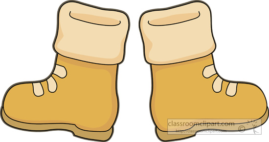 winter boots clipart - photo #1