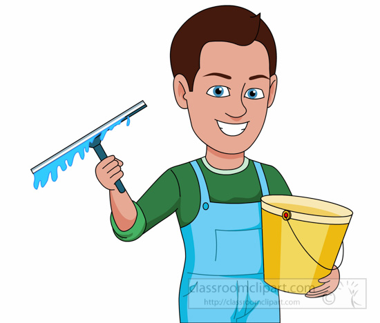 window cleaner clipart - photo #36