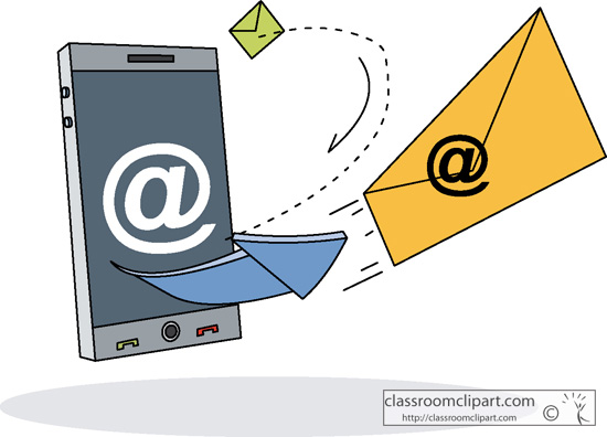 phone email clipart - photo #19