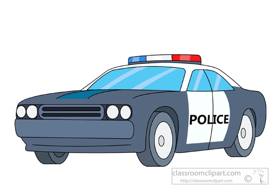 animated clip art police car - photo #17