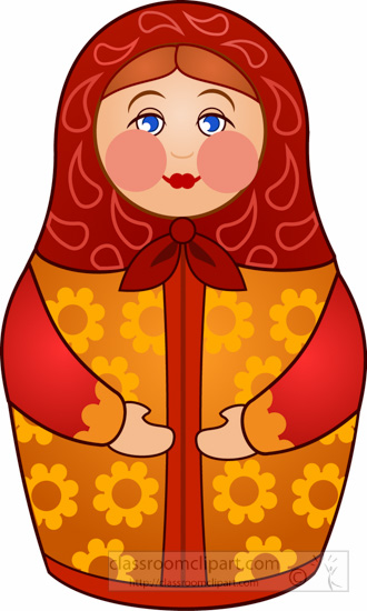 russian doll clip art free - photo #31