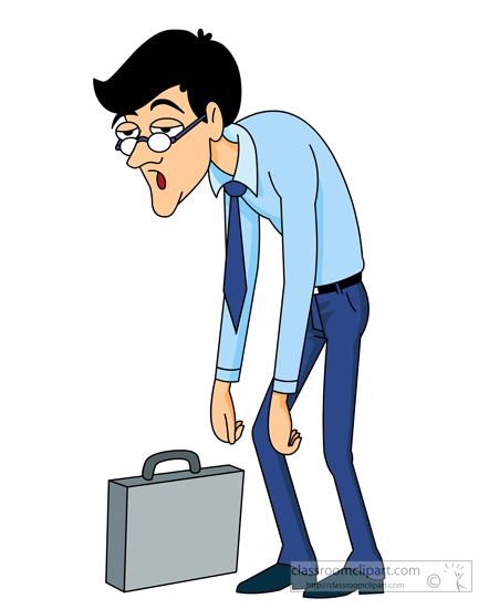 clipart tired man - photo #6