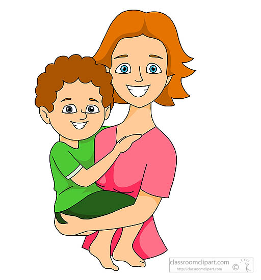 free clipart mother and son - photo #8