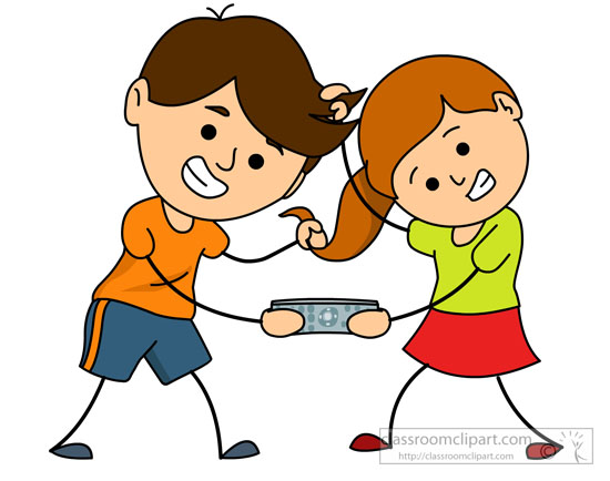 boy and girl fighting clipart - photo #39