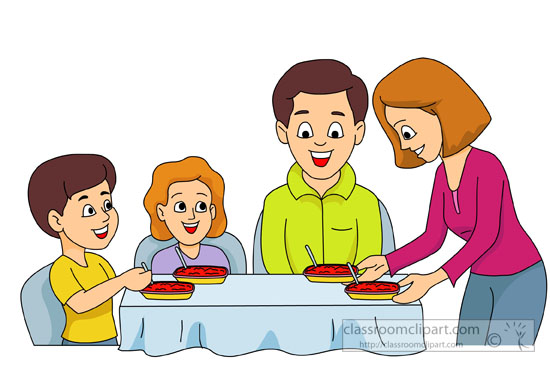 clipart family meal - photo #10