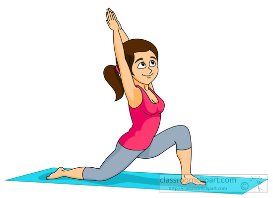 yoga animated clipart - photo #41