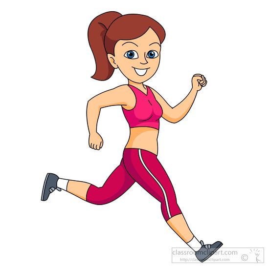clipart pictures of joggers - photo #33