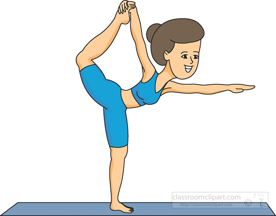 clipart of girl exercising - photo #49