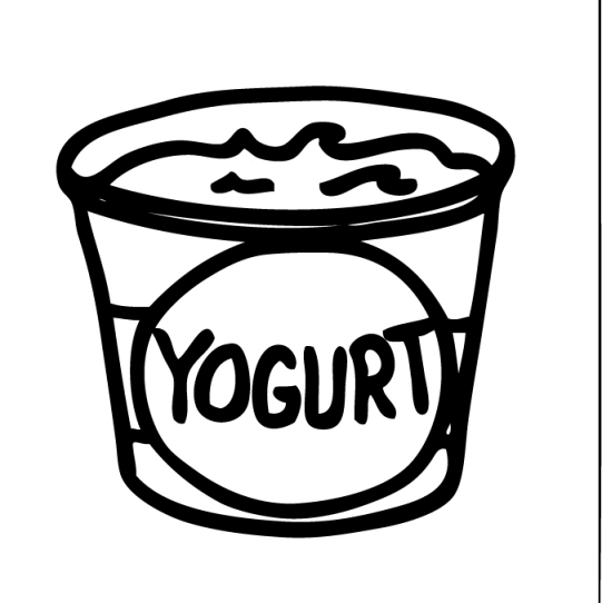 yogurt cup clipart - photo #5