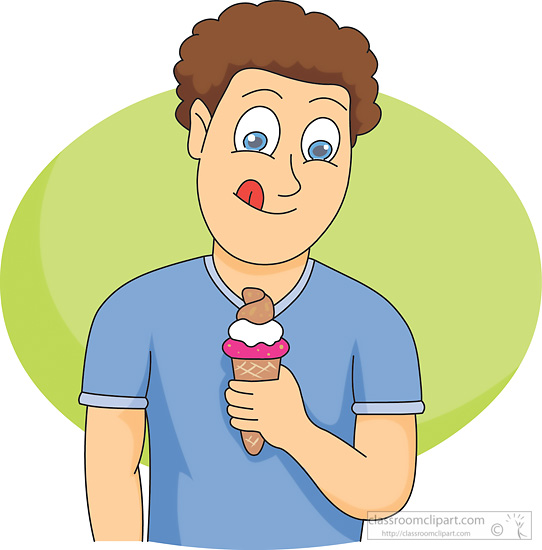licking ice cream clipart - photo #45