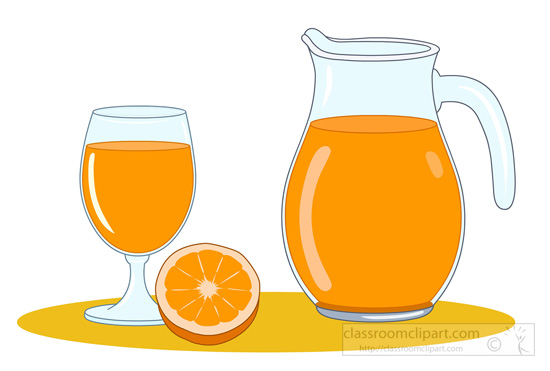 free clipart glass of orange juice - photo #38