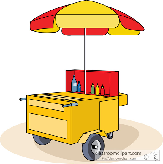 clipart hot dog stand - photo #3