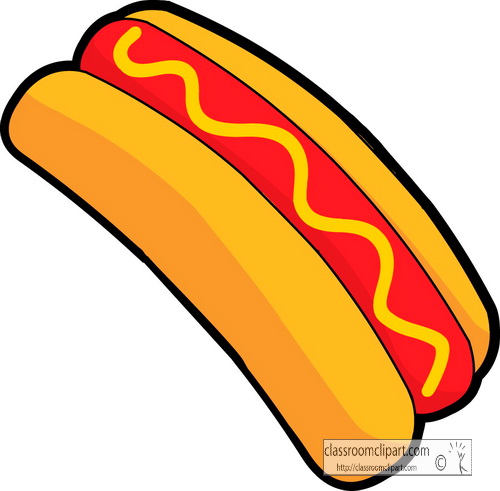 free clipart hot dog - photo #26