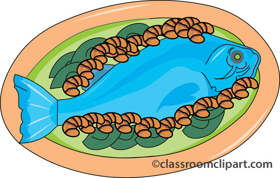 fish plate clipart - photo #2